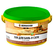 Лак для бань и саун Zerwood LBS
